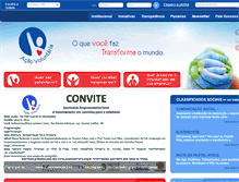 Tablet Screenshot of acaovoluntaria.org.br